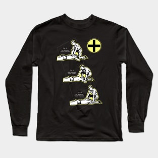 Respirado (dark shirt) Long Sleeve T-Shirt